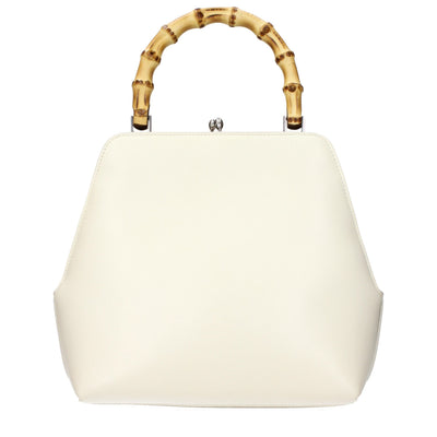 Jil Sander Beige Leather Handbag