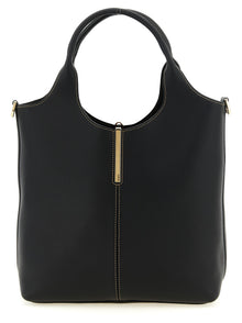 Tod's Black Calfskin Tote Bag