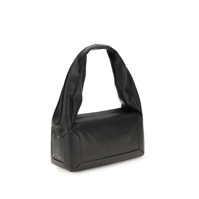Maison Margiela Black Leather Shoulder Bag
