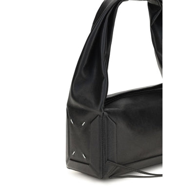 Maison Margiela Black Leather Shoulder Bag