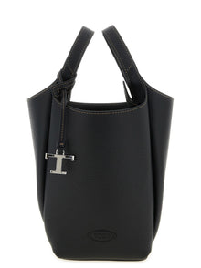 Tod's Black Calfskin Handbag