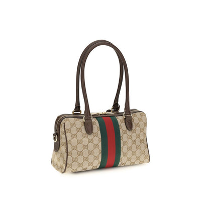 Gucci Beige Fabric Handbag
