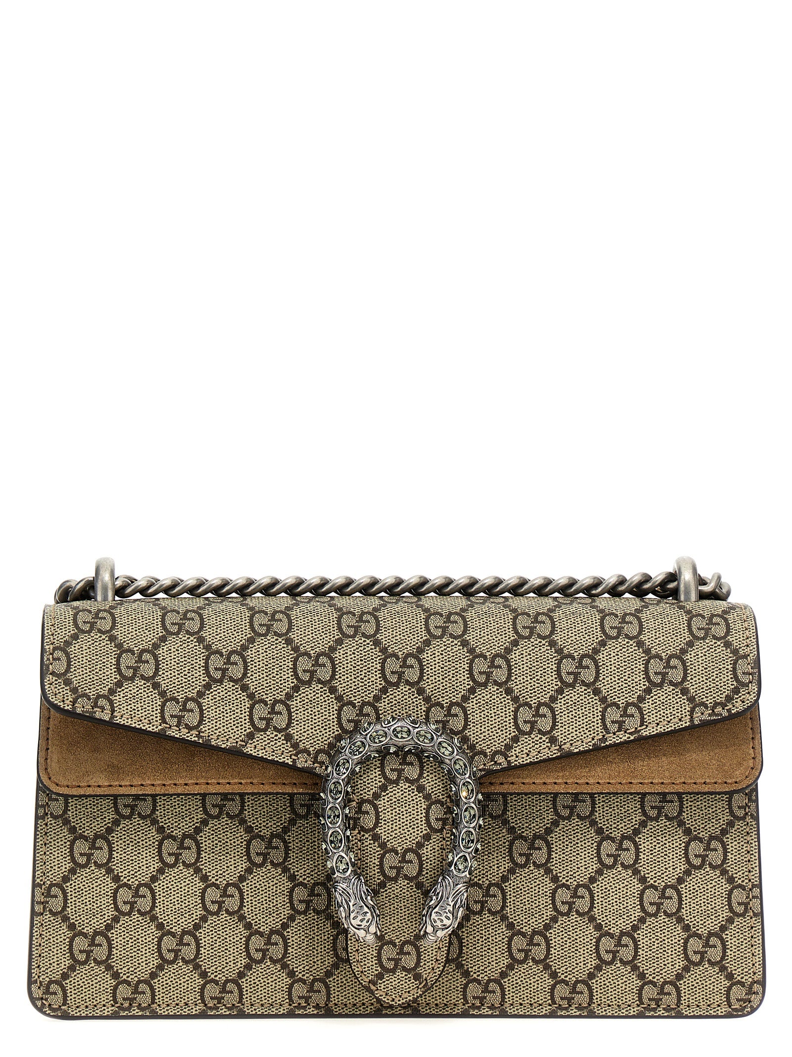 Gucci Beige Calfskin Shoulder Bag