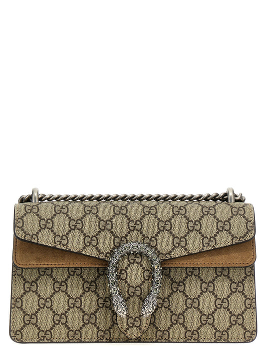 Gucci Beige Calfskin Shoulder Bag