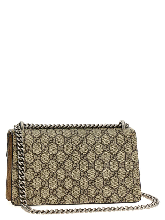 Gucci Beige Calfskin Shoulder Bag