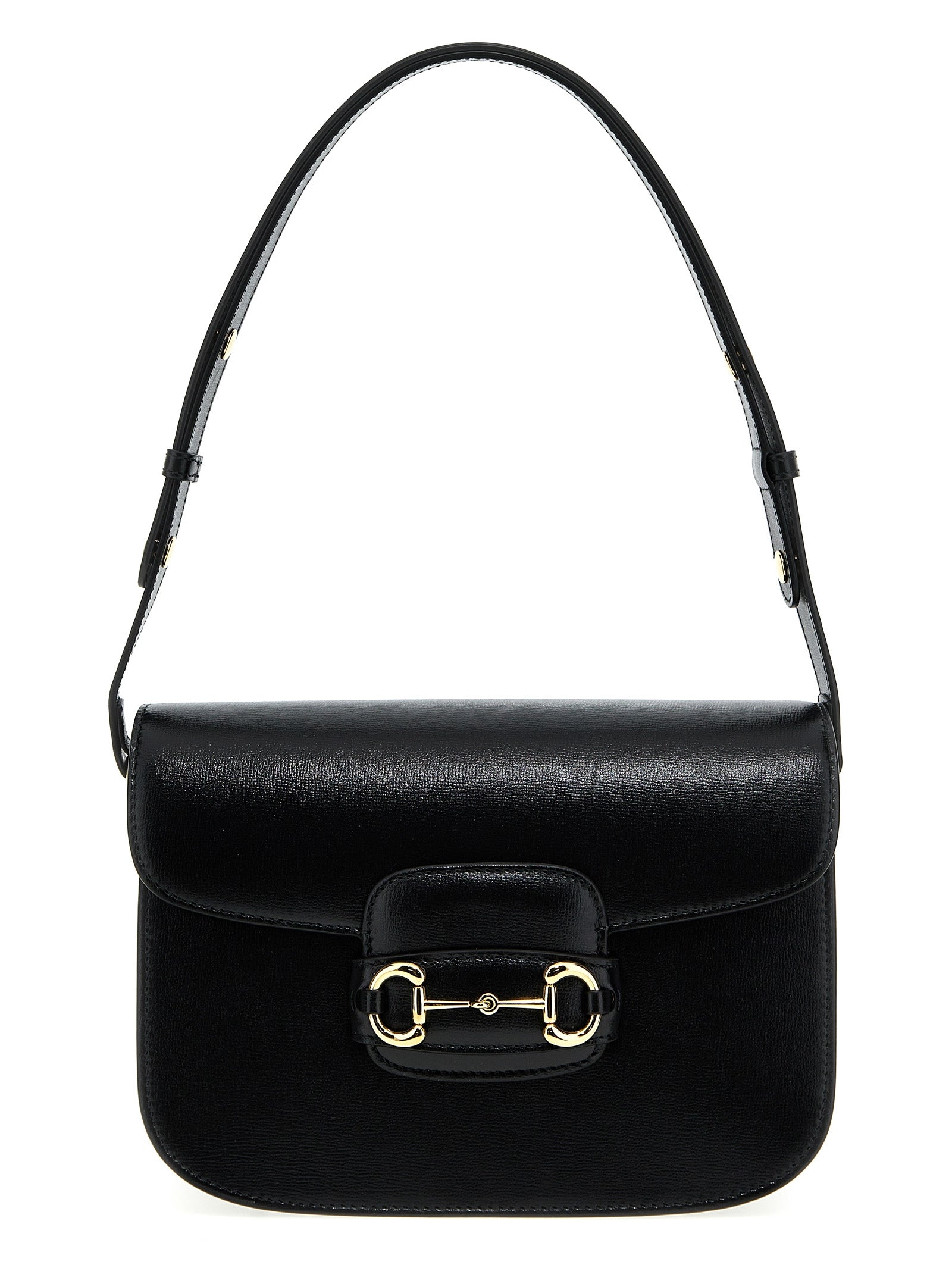 Gucci Black Leather Shoulder Bag
