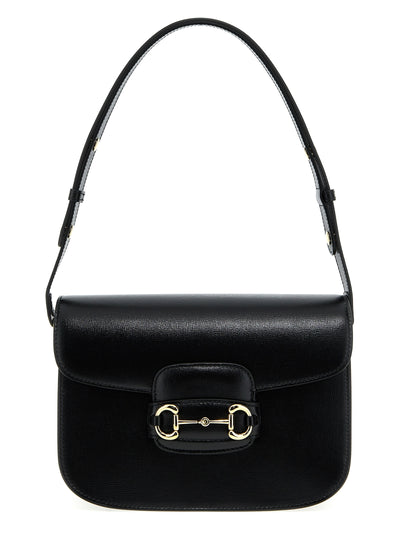 Gucci Black Leather Shoulder Bag