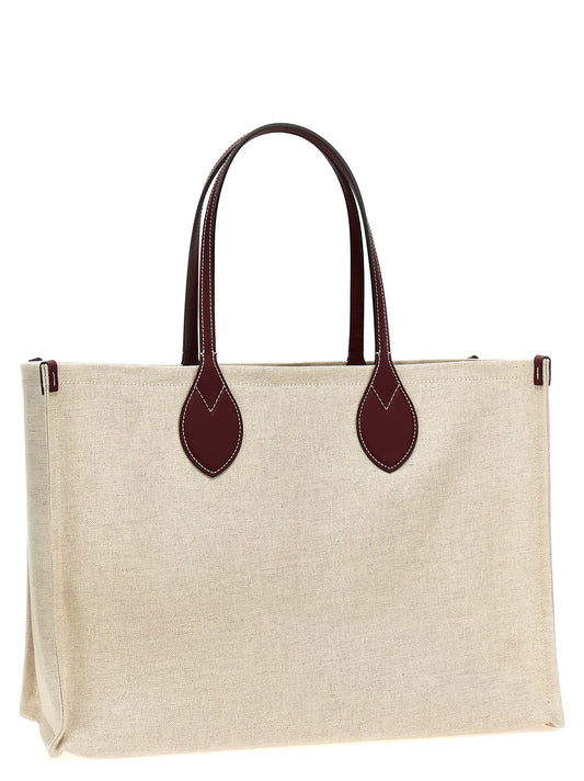 Gucci Beige Canvas Tote Bag