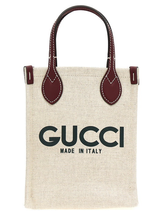 Gucci Beige Polyethylene Handbag