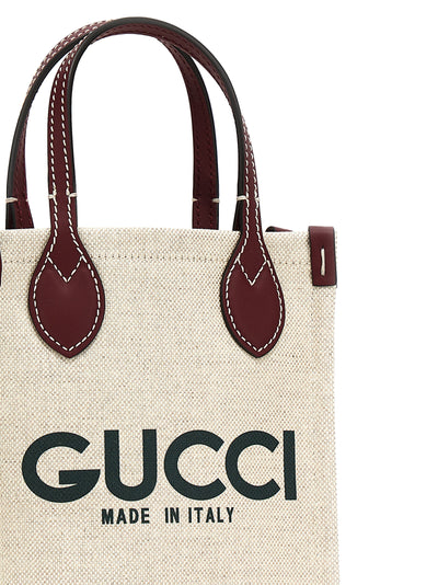 Gucci Beige Polyethylene Handbag