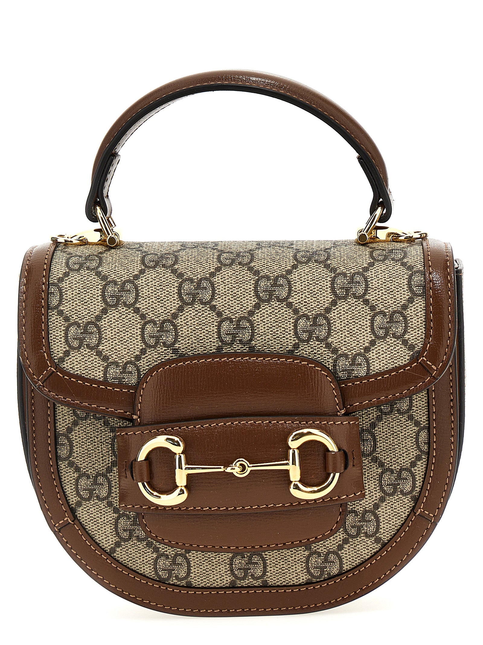 Gucci Horsebit 1955 Brown Top Handle Bag