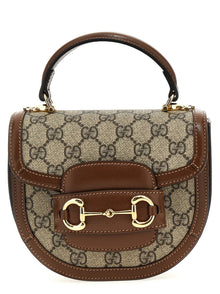 Gucci Horsebit 1955 Brown Top Handle Bag