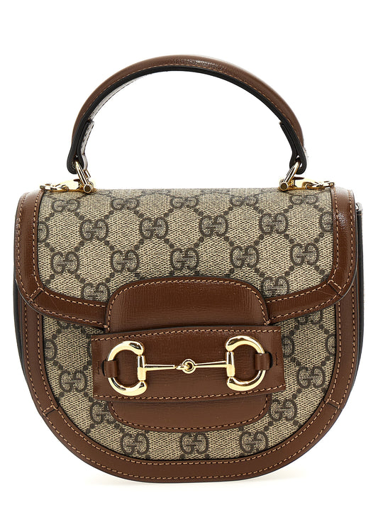 Gucci Horsebit 1955 Brown Top Handle Bag