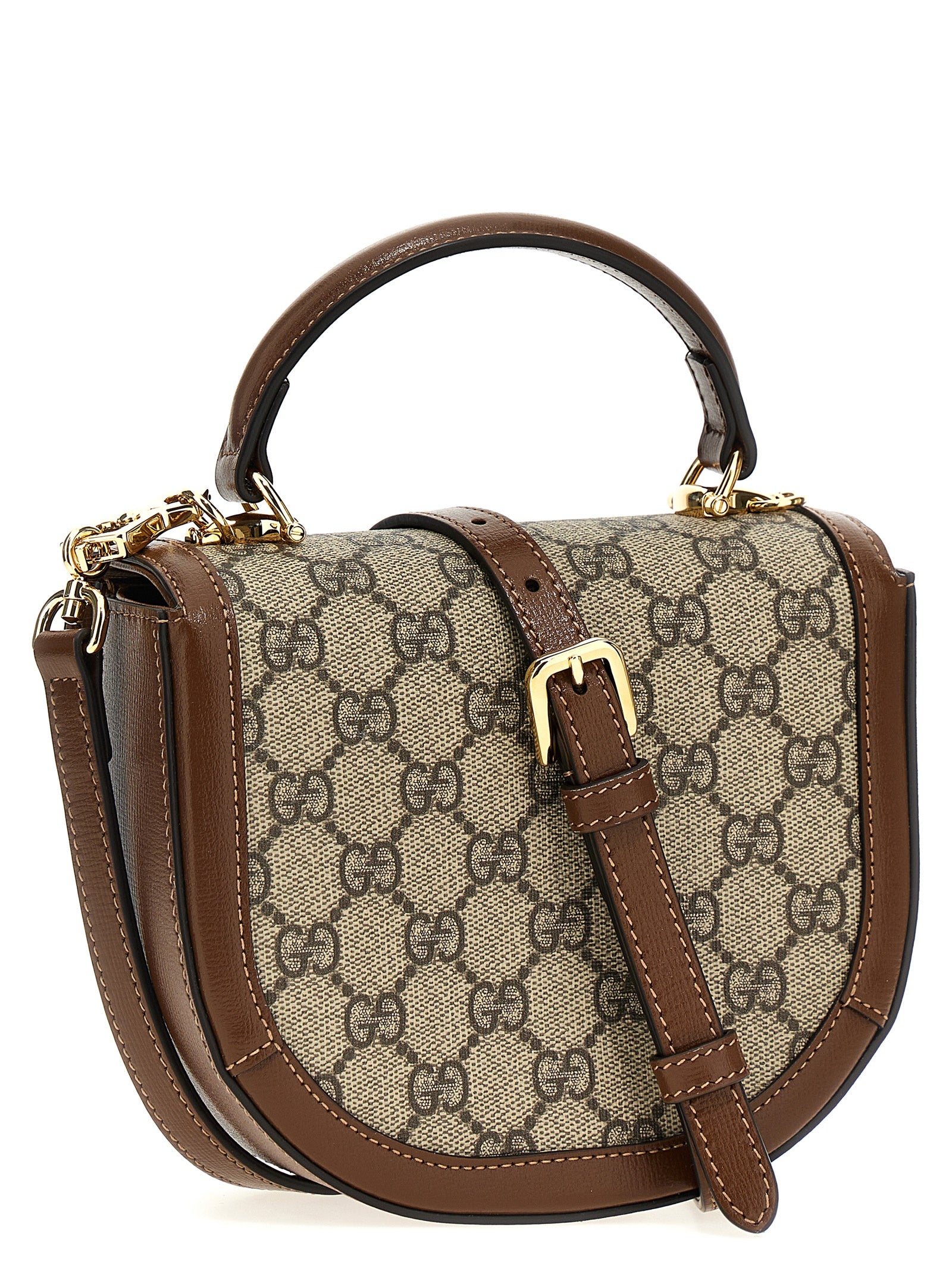 Gucci Horsebit 1955 Brown Top Handle Bag