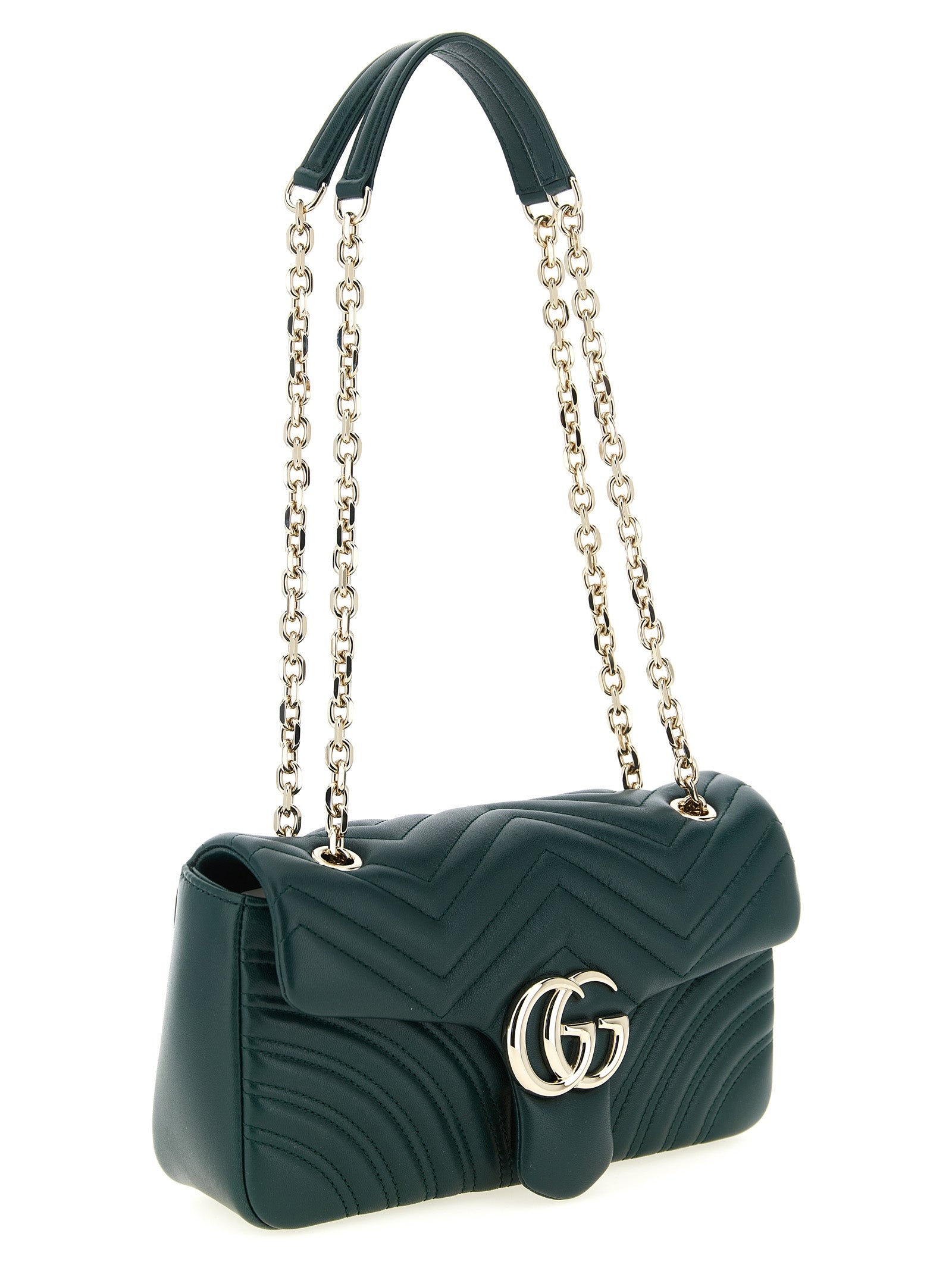 Gucci GG Marmont Green Shoulder Bag