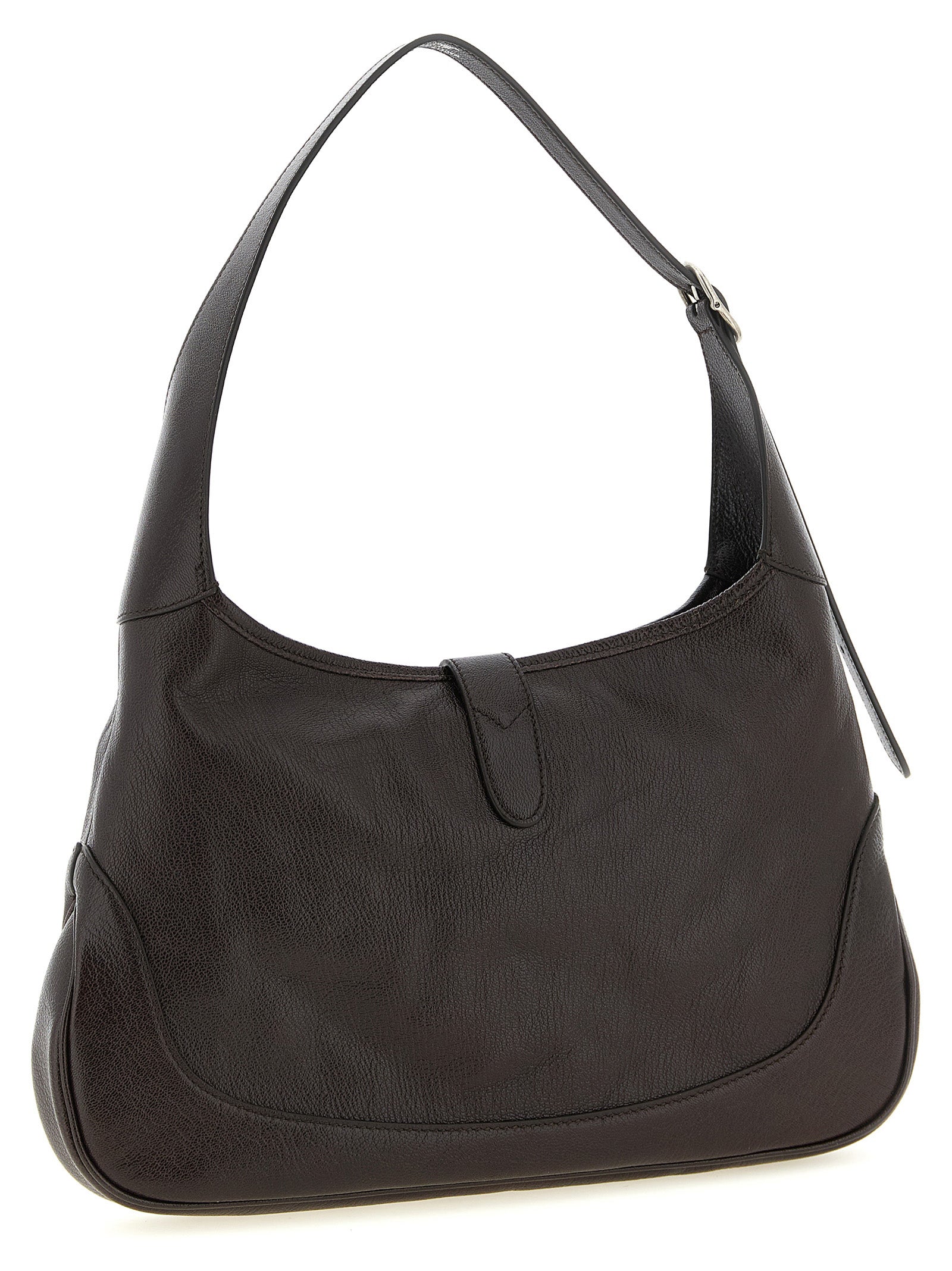 Gucci Brown Goatskin Shoulder Bag
