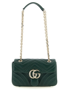 Gucci Bicolor Lamb Leather Shoulder Bag