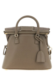Maison Margiela Gray Calfskin Shoulder Bag