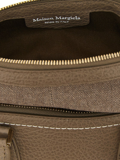 Maison Margiela Gray Calfskin Shoulder Bag