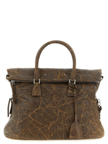 Maison Margiela Brown Goatskin Shoulder Bag