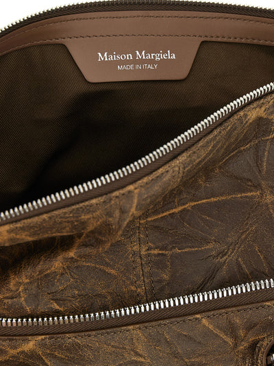 Maison Margiela Brown Goatskin Shoulder Bag