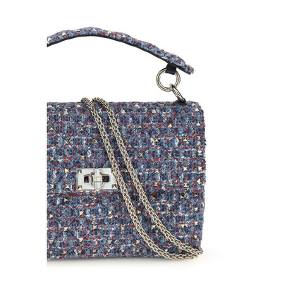 Valentino Garavani Blue Fabric Handbag