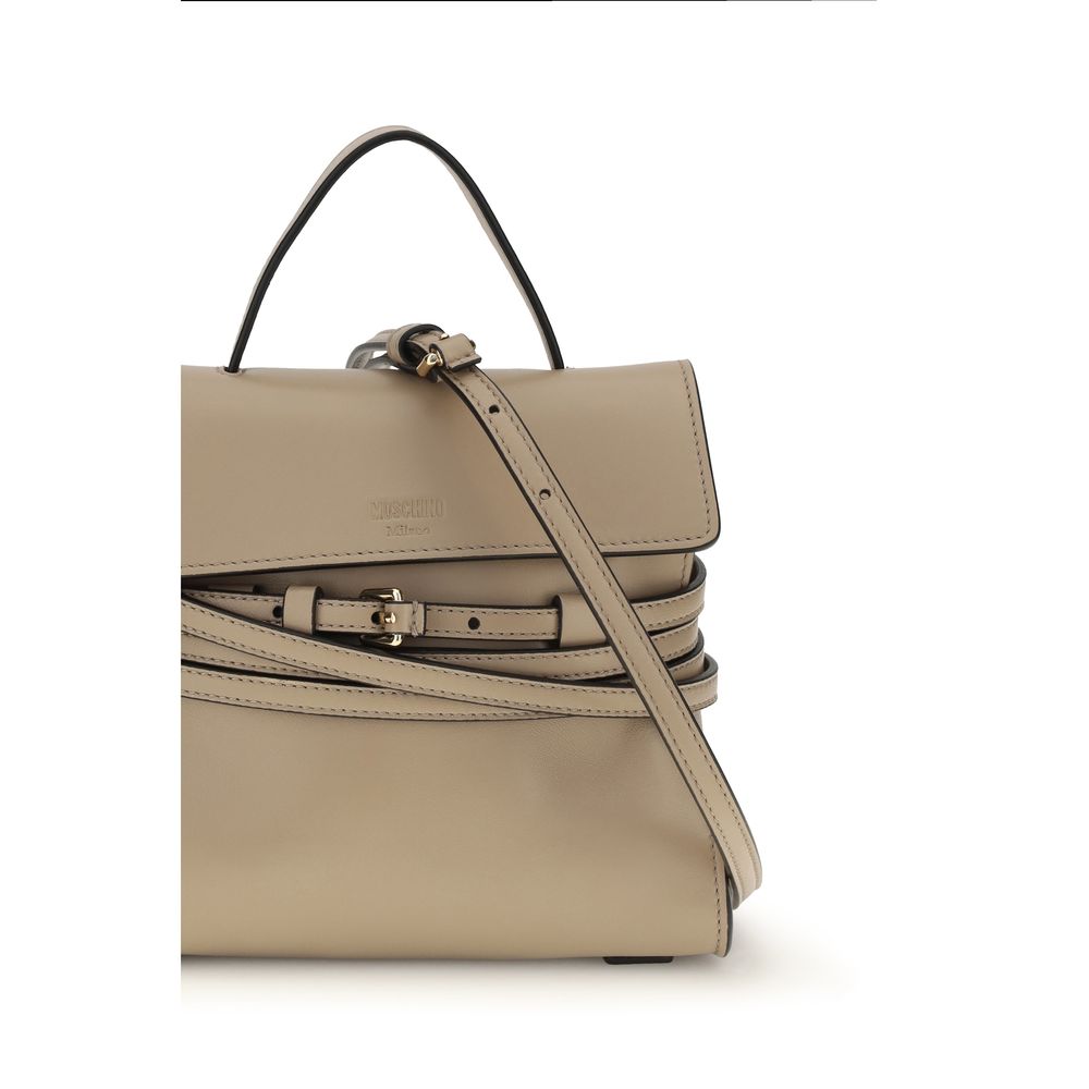 Moschino Beige Goatskin Handbag