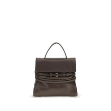 Moschino Brown Goatskin Handbag