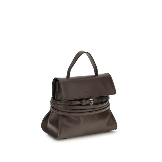 Moschino Brown Goatskin Handbag