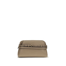 Moschino Beige Goatskin Clutch Bag