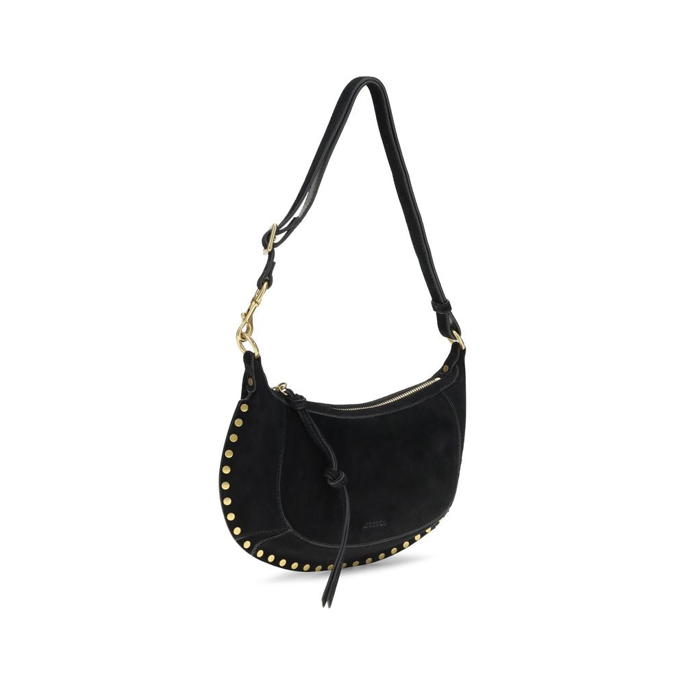 Isabel Marant Black Calf Leather Bos Taurus Shoulder Bag