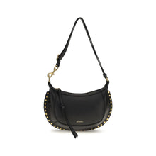 Isabel Marant Black Calf Leather Bos Taurus Shoulder Bag