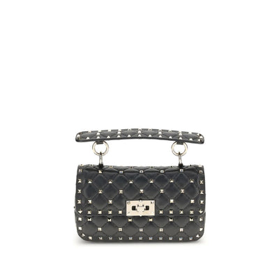 Valentino Garavani Black Lamb Ovis Aries Aries Handbag