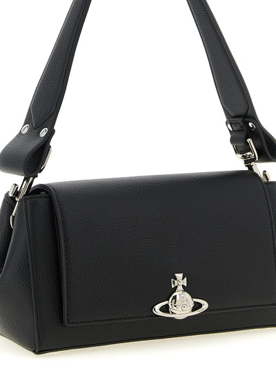 Vivienne Westwood Black Polyethylene Shoulder Bag