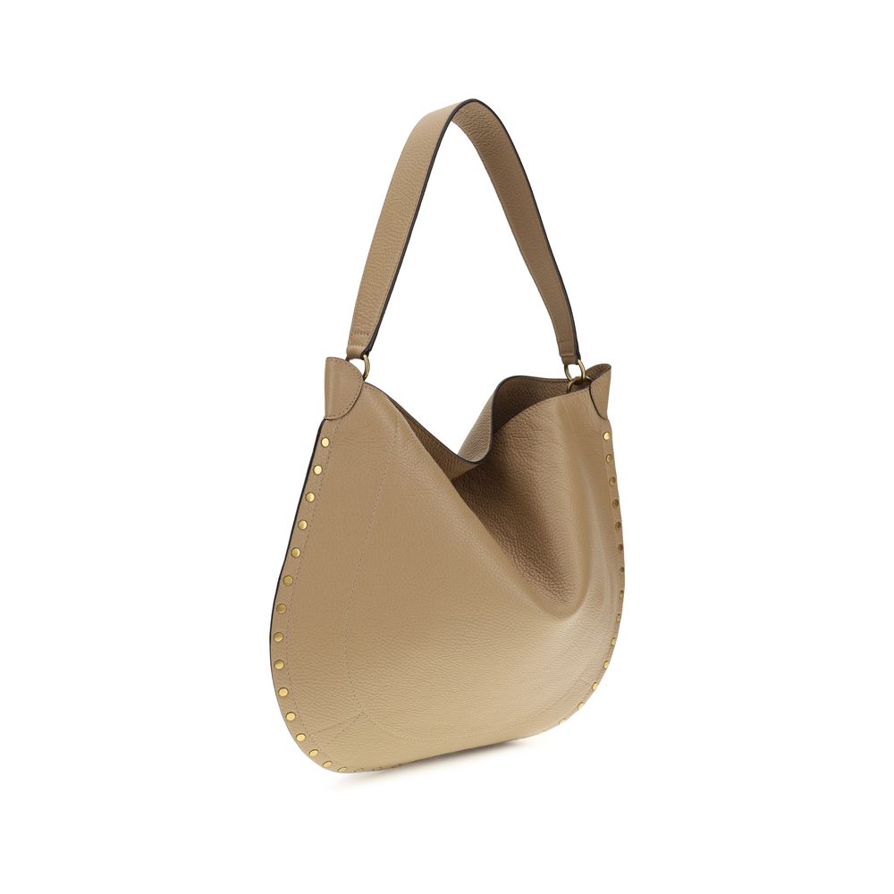 Isabel Marant Beige Calf Leather Bos Taurus Shoulder Bag