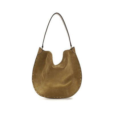 Isabel Marant Brown Calf Leather Bos Taurus Shoulder Bag