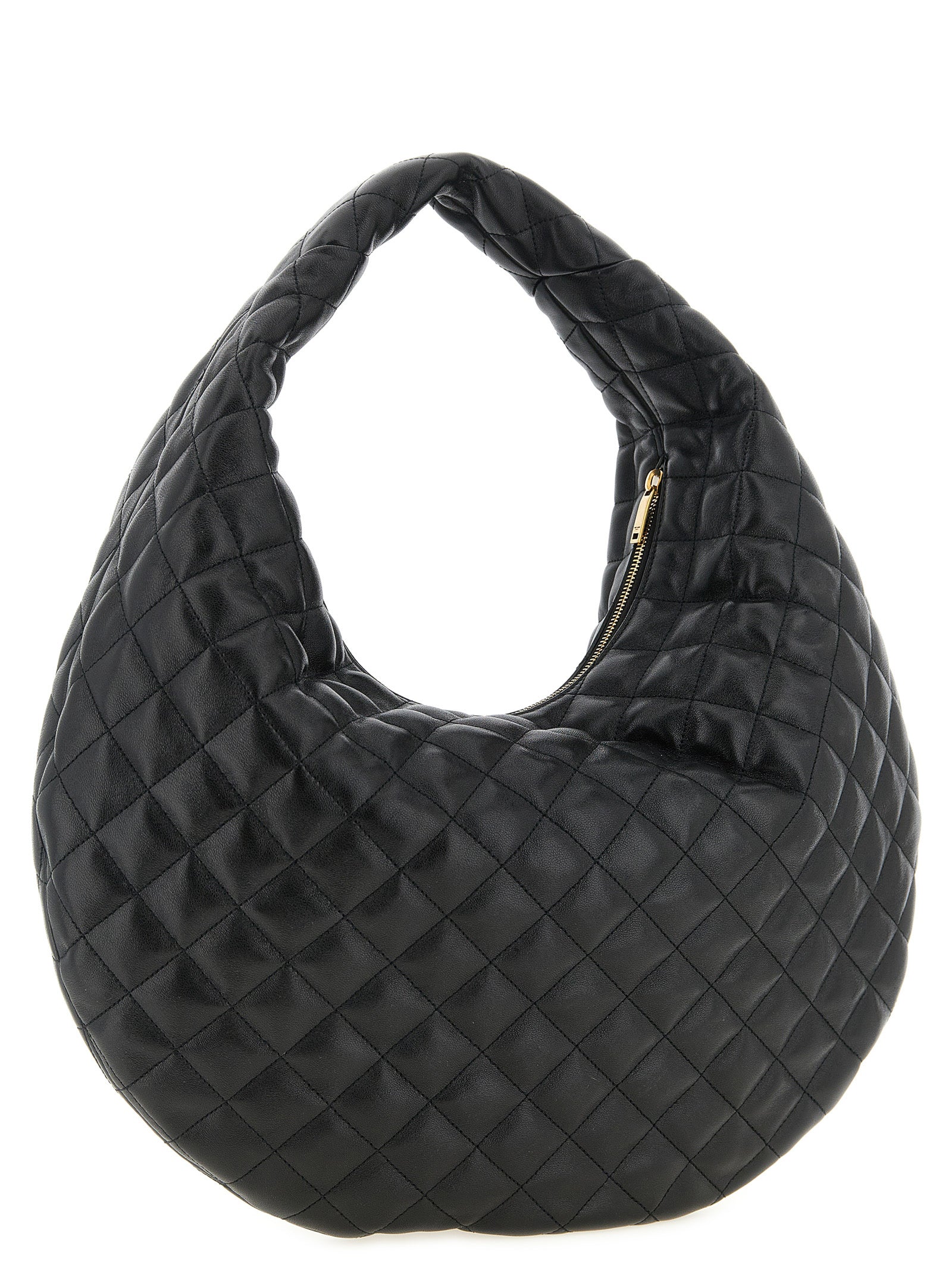 Saint Laurent Black Lamb Leather Shoulder Bag