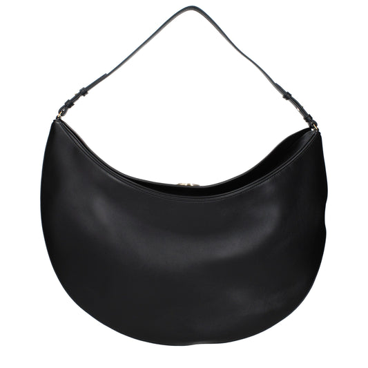 Jacquemus Black Leather Shoulder Bag