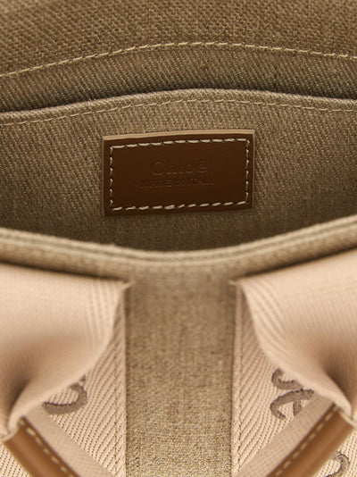 Chloé Multicolor Linen Handbag