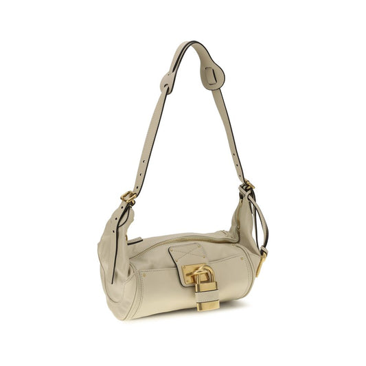 Chloé Beige Calf Leather Bos Taurus Shoulder Bag