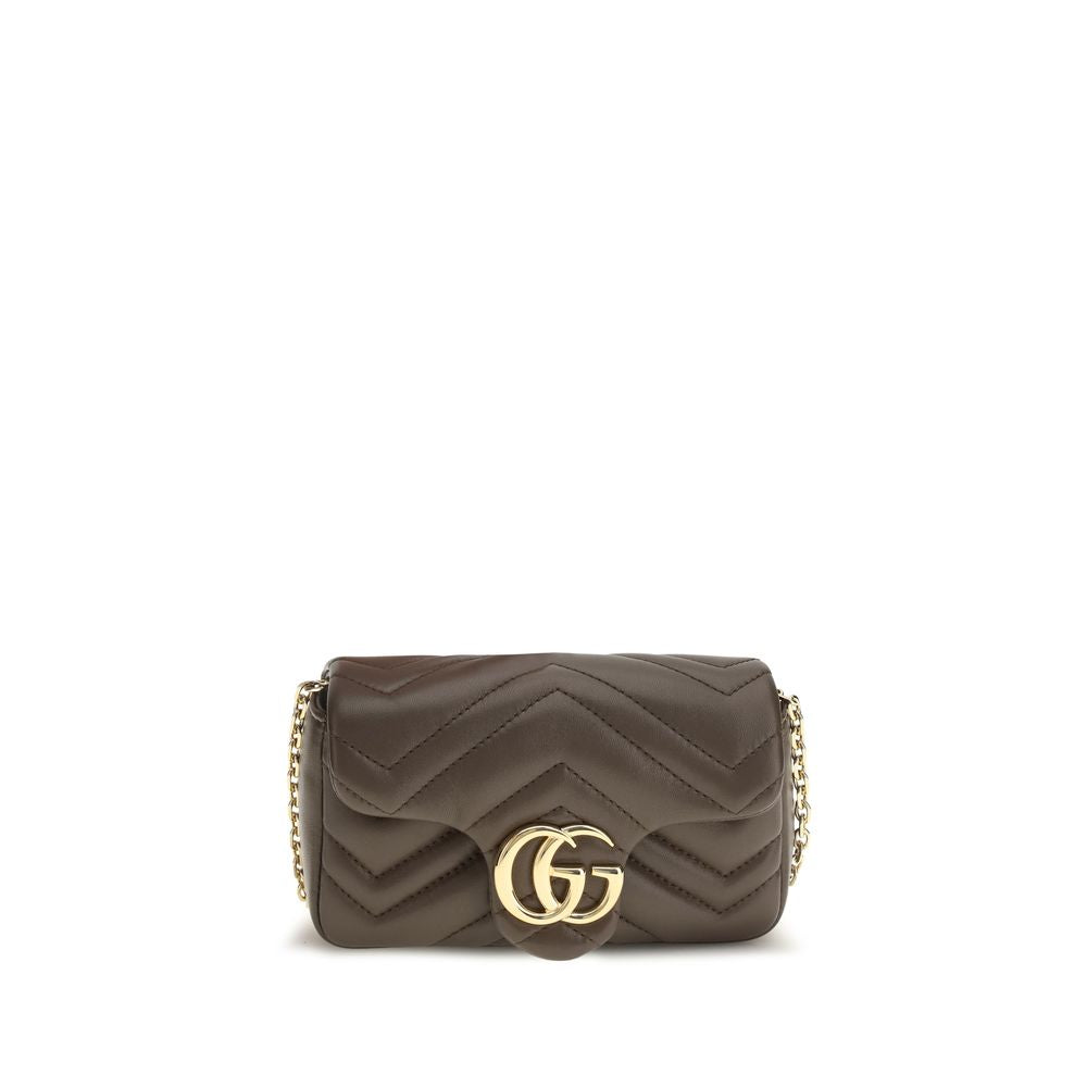 Gucci GG Marmont Mini Brown Shoulder Bag