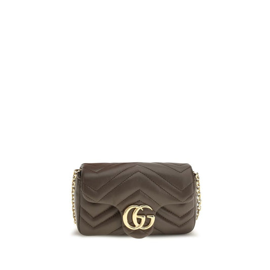 Gucci GG Marmont Mini Brown Shoulder Bag