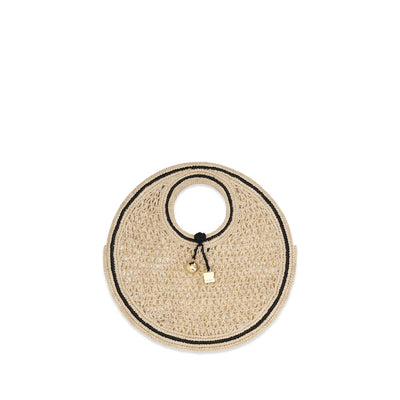 Jacquemus Beige Raffia Handbag