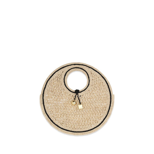 Jacquemus Beige Raffia Handbag