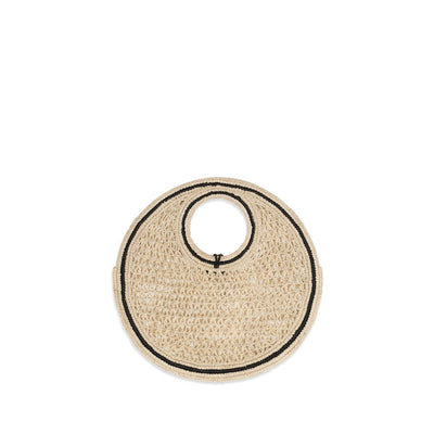 Jacquemus Beige Raffia Handbag