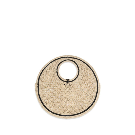 Jacquemus Beige Raffia Handbag