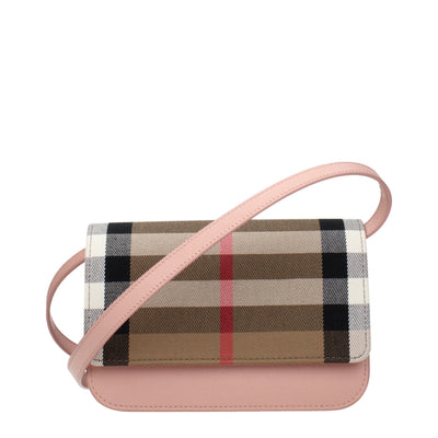 Burberry Beige Fabric Clutch Bag