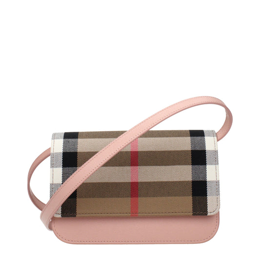 Burberry Beige Fabric Clutch Bag