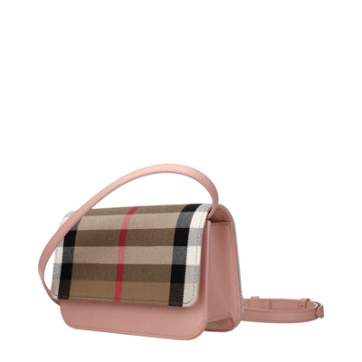 Burberry Beige Fabric Clutch Bag