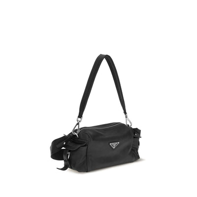 Prada Brown Napa Leather / Calf Bos Taurus Shoulder Bag